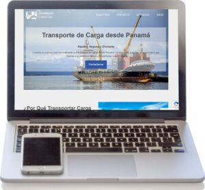 pagina web del sitio Caribbean Logistics