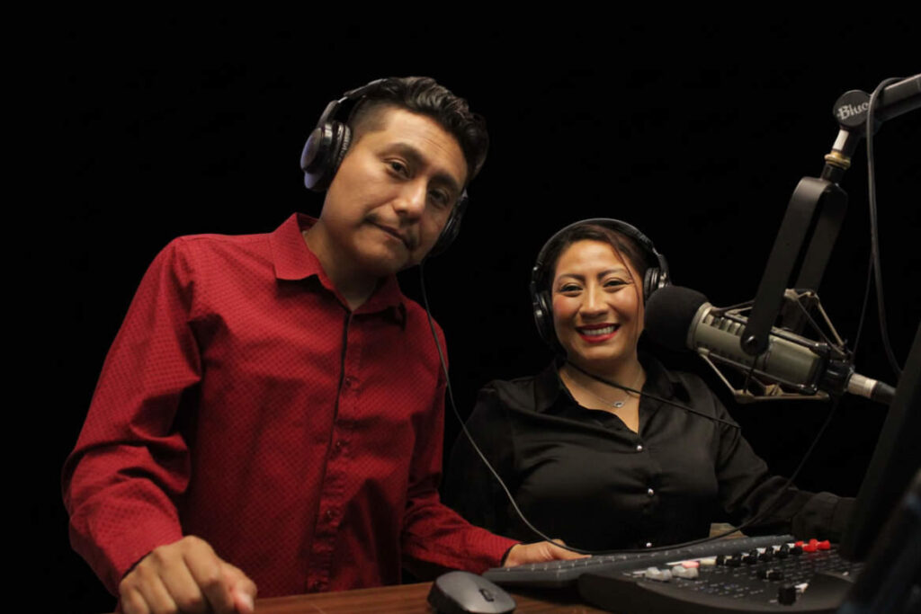 radio figures Alex and Monica, owners of Empresas Azteca