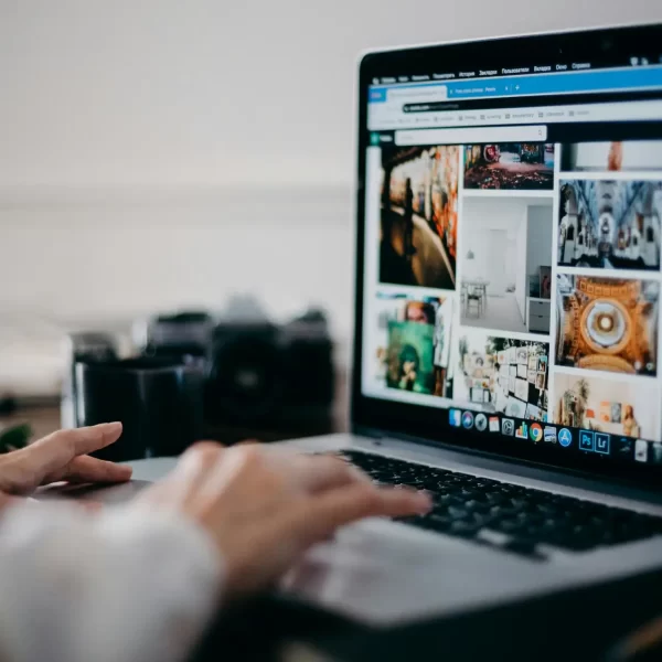 a marketer testing SEO results
